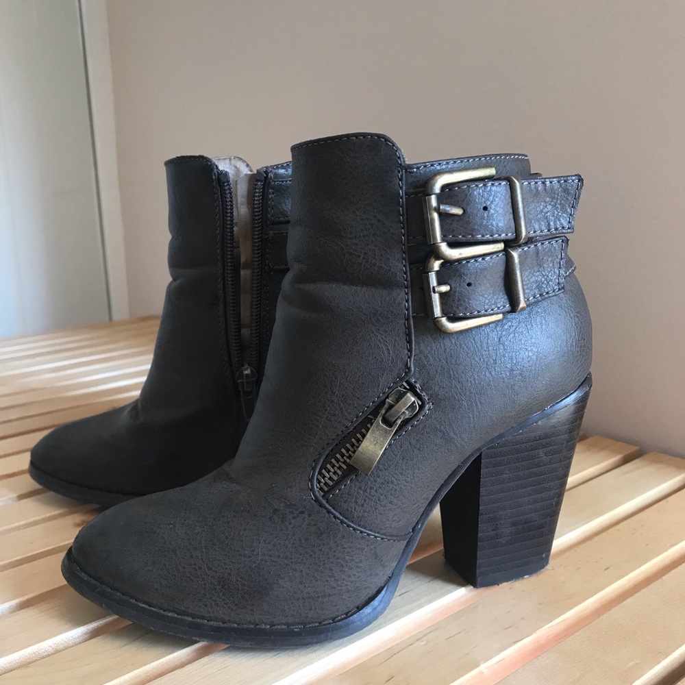 Taupe Booties